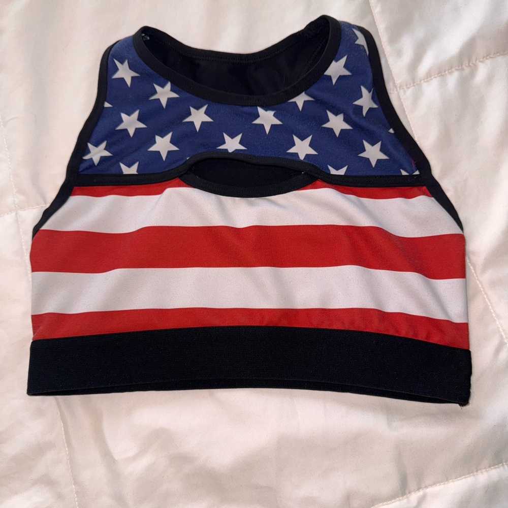 Born Primitive Stars and Stripes Sports Bra